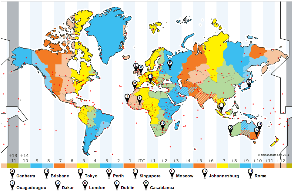 8.03 International time zones and time differences Year 12 Maths